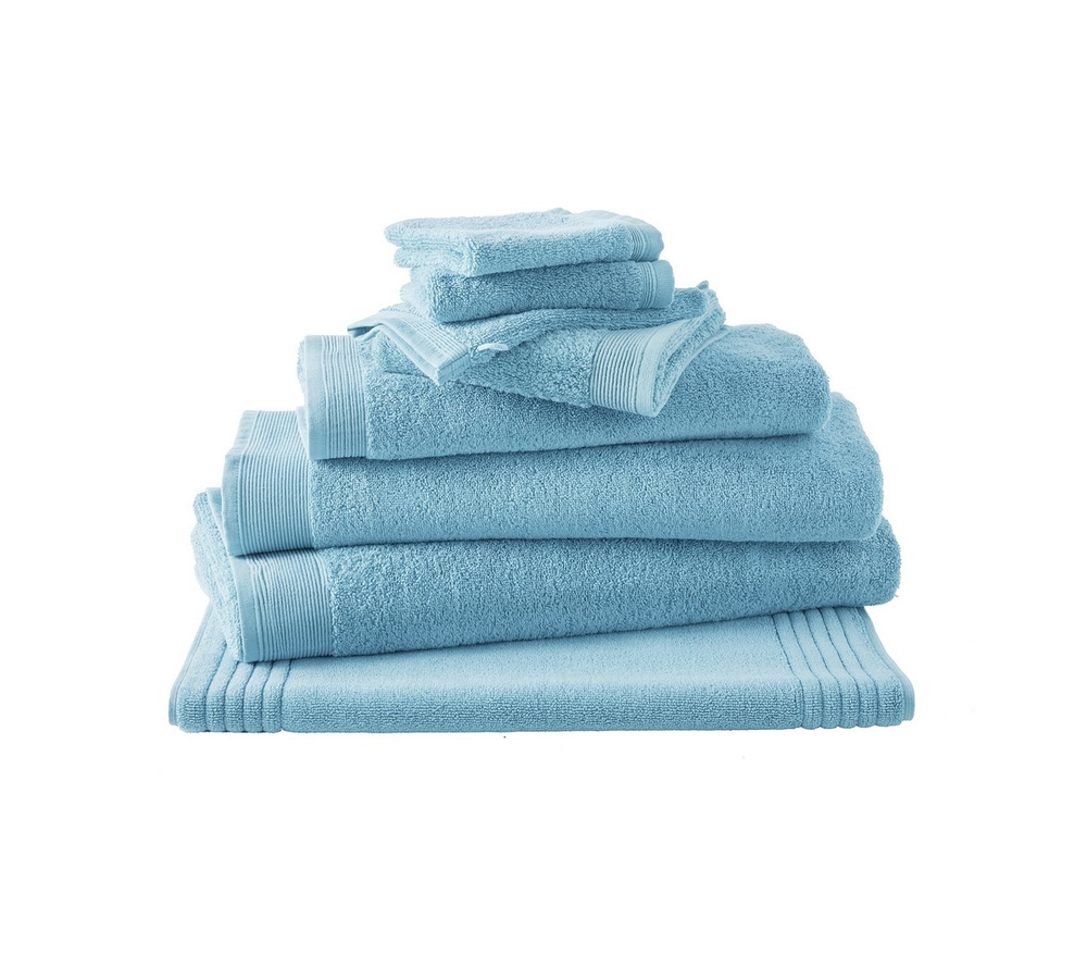 Полотенце UNI BLEUET Blanc des Vosges 55x110 Голубой