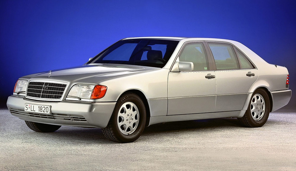 Порог Mercedes S-klasse W140 1991-1998 (1мм)