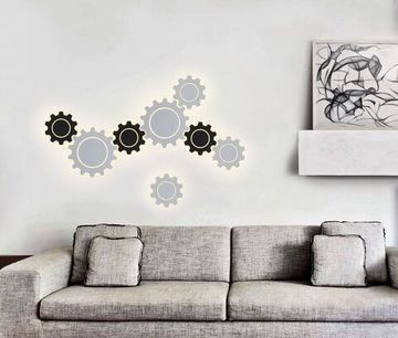 Настенный светодиодный светильник 5W 4000K a040515 белый Gear M LED Elektrostandard