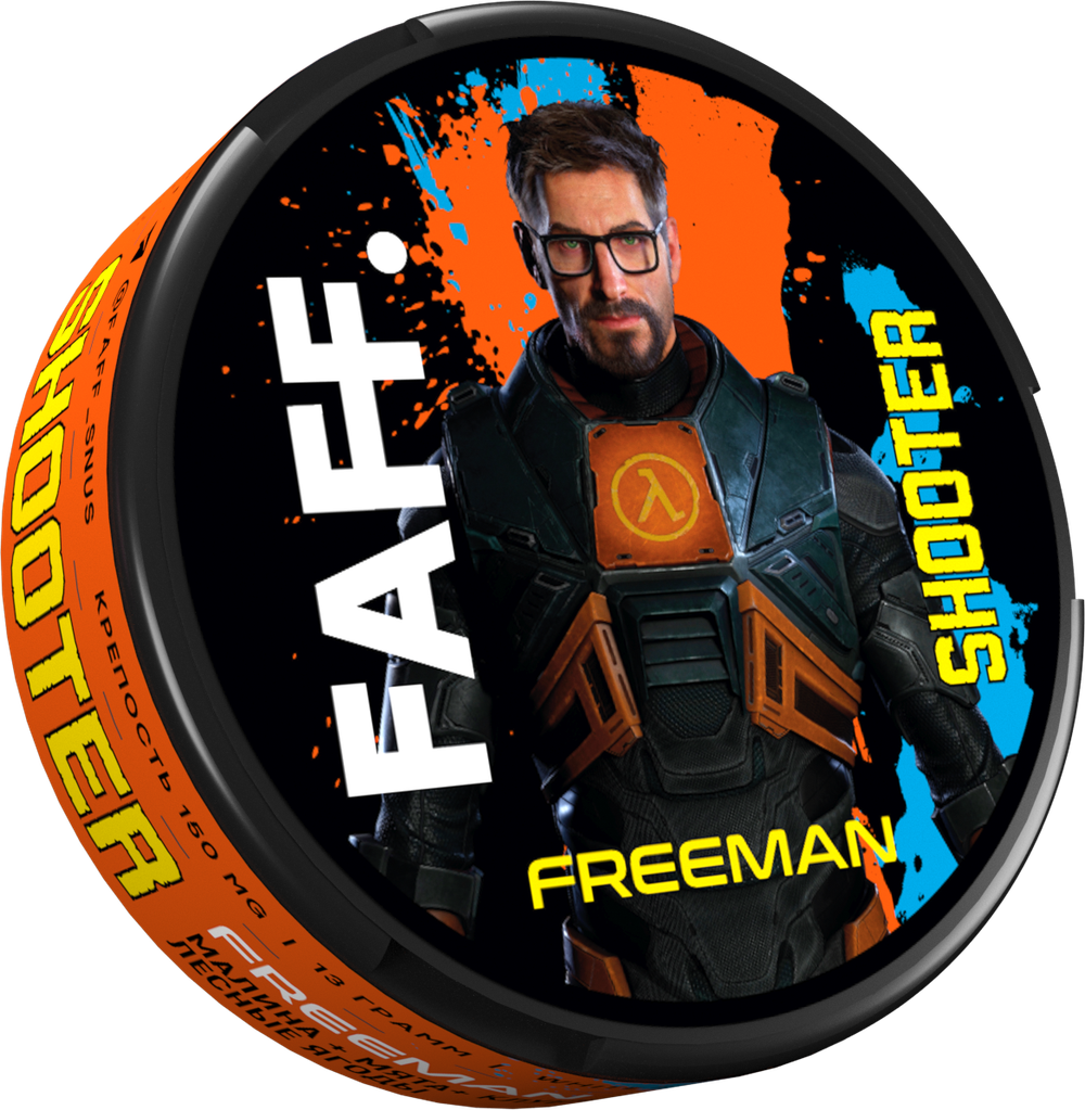 FAFF. 150mg SHOOTER FREEMAN|Малина Мята