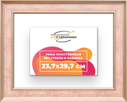 Рама 23,7x29,7 для картин и фотографий