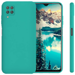 Мягкий Soft Touch чехол из силикона для SAMSUNG GALAXY A12 / M12 с бархатной подкладкой