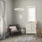 Подвесная люстра Bardy 4653-1P, LED*25W, 1500LM, 4000K. ТМ F-Promo
