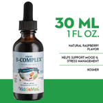 Maxi Health, KiddieMax® Liquid B-Complex ™, натуральные ягоды, 59 мл (2 жидк. Унции)