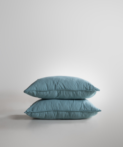 Lımasso КПБ 4 пр. Stonewashed Standart Mineral Blue пододеяльник 200*220, простынь 240*260, наволочки 50*70 2шт
