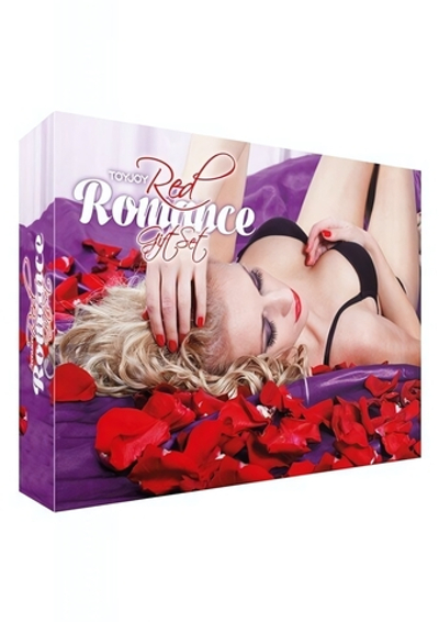 Набор для романтической ночи Red Romance Gift Set (Цвет: красный)