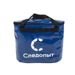 Сумка с крышкой "СЛЕДОПЫТ" для рыбы, ПВХ, 50х24х40см, цв. синий/24/