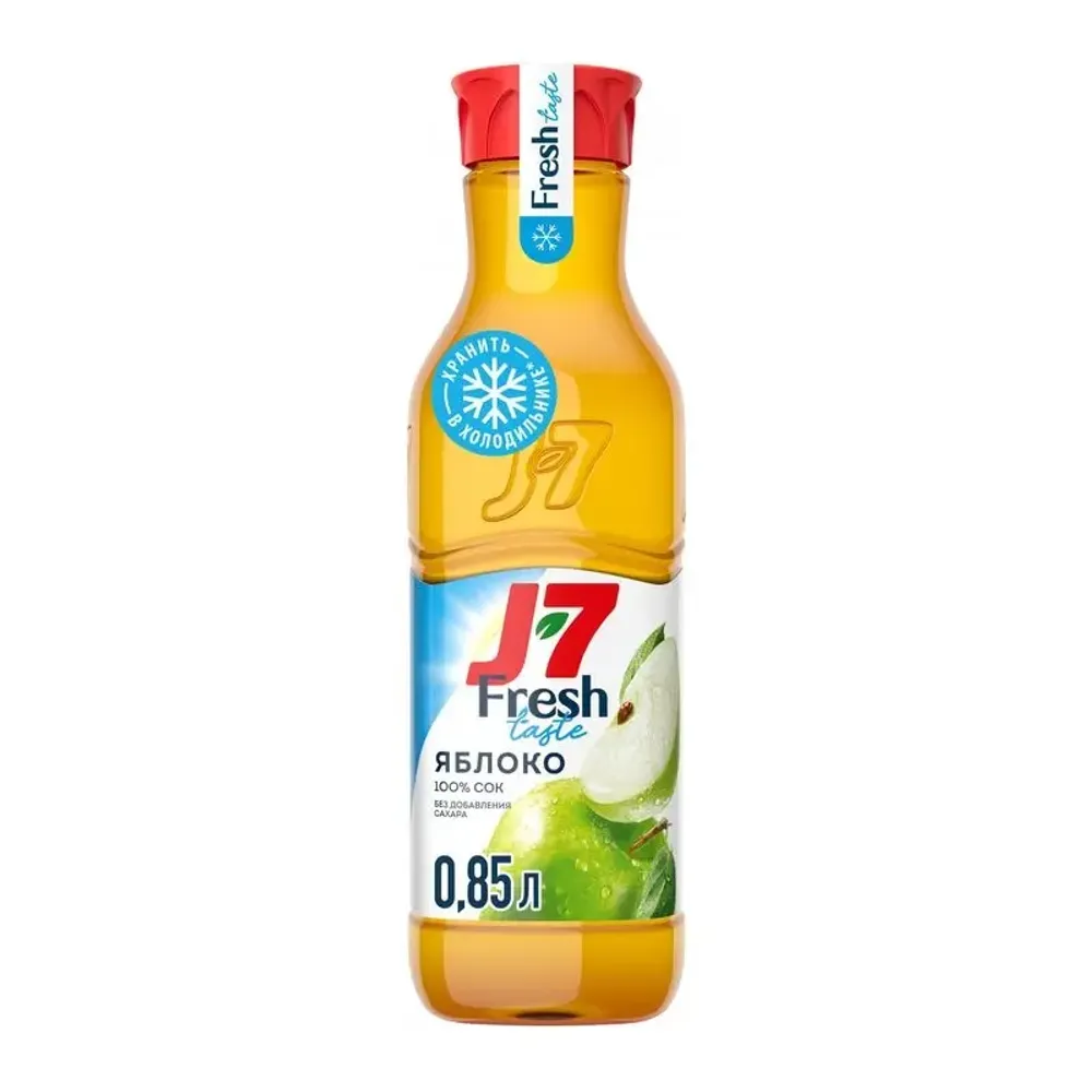 Сок Яблочный осветленный J7 0.85л ПЭТ
