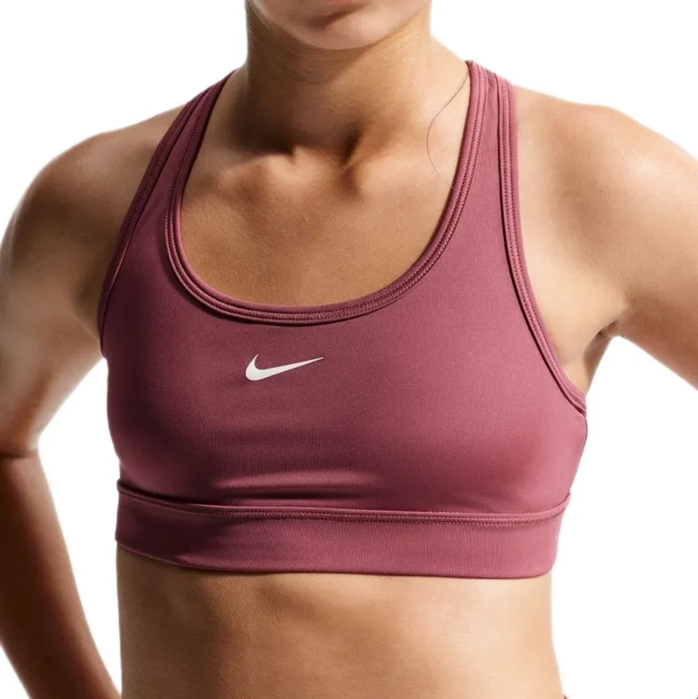 Топ для девочки теннисный Nike Girls Swoosh Sports - pink smoke