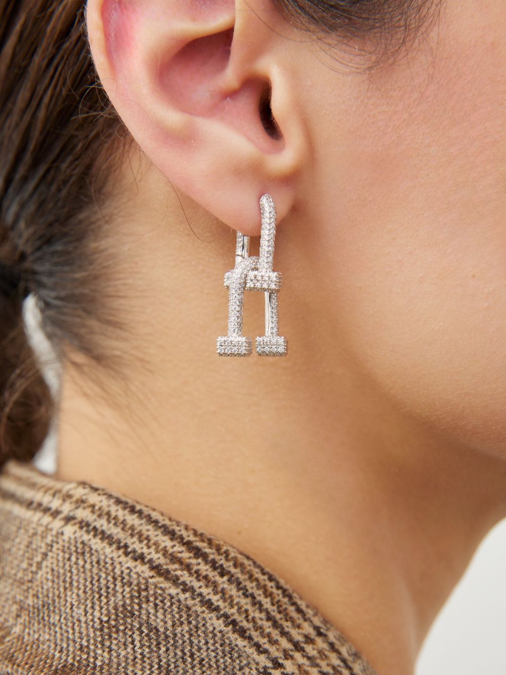СЕРЬГИ "SMALL STATEMENT ALL SHINE"