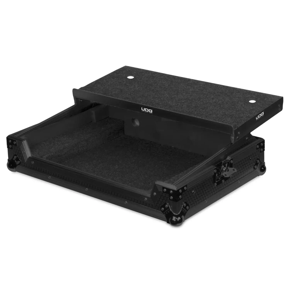 Кейс UDG Ultimate Flight Case NI Traktor Kontrol S2 MK3 Black Plus (Laptop Shelf)