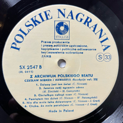 Винтажная виниловая пластинка LP Czeslaw Niemen I Akwarele Dziwny Jest Ten Swiat (Польша 1988)