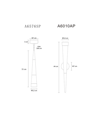 Бра Arte Lamp SABIK A6010AP-1SG, 1хLED