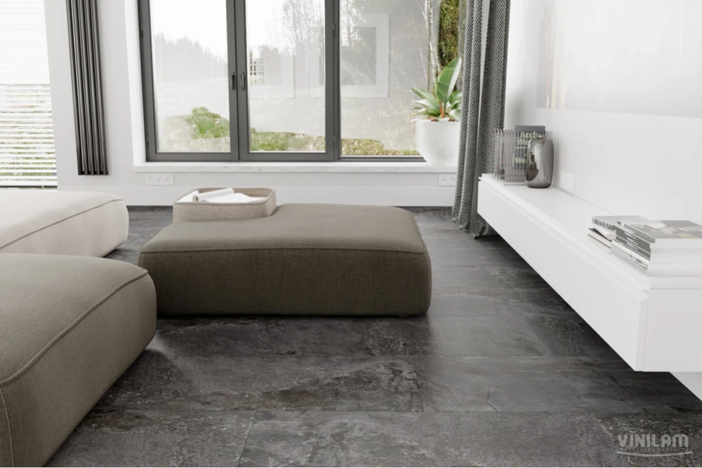 Кварц-винил WPC Vinilam Ceramo Stone 8 мм Перуанский Камень 2.65 м2