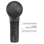 Черный вибромассажёр Волшебный пистолет Pretty Love Super Power Massage Gun BW-055013-1
