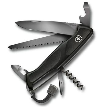 Нож перочинный Victorinox RangerGrip Onyx 130 мм 12 функций (0.9563.C31P)