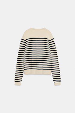 ZARA КАРДИГАН В ПОЛОСКУ, ПОЛОСКИ