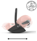 Коляска Cybex Priam IV Chrome Brown complete Cloud T Peach Pink Plus Base T 4 в 1 Leaf Green