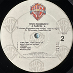 Todd Rundgren ‎– A Cappella (США 1985г.)