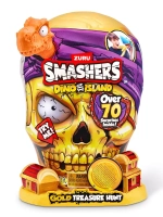Игрушка сюрприз Зуру Smashers Dino Island Gold оранжевый