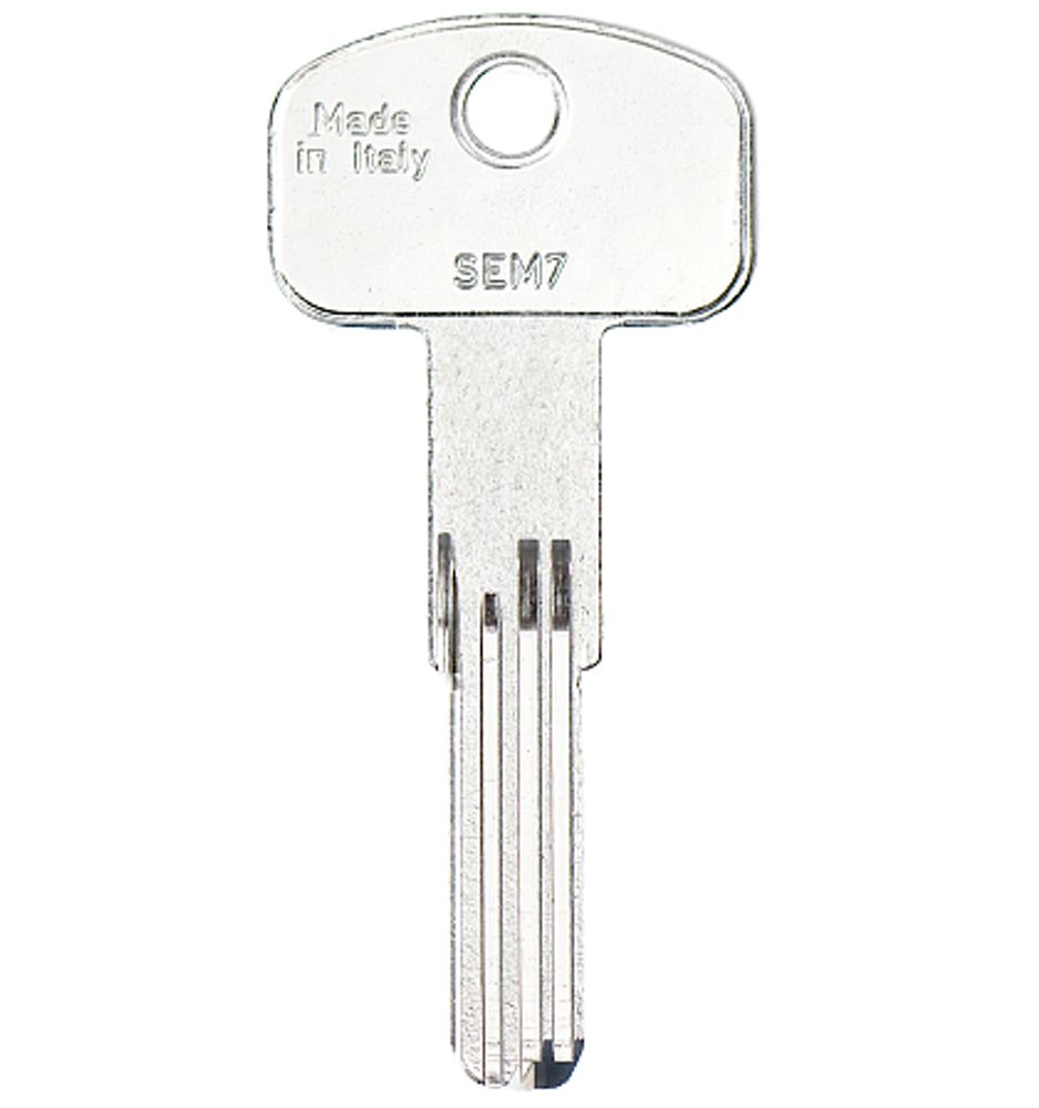 Заготовка вертикального ключа 12687 SEC-2 JMA SCM2 Silka SEM7