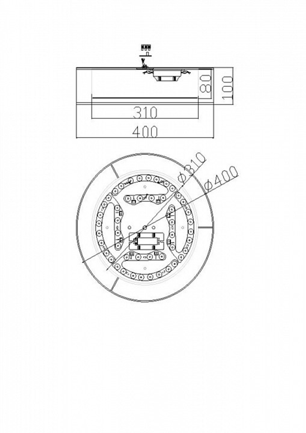 Накладной светильник Freya Zoticus FR6005CL-L36G