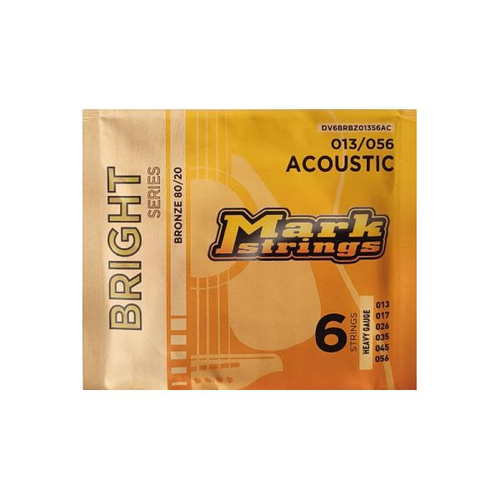 Markbass Bright Series DV6BRBZ01356AC струны для акустической гитары