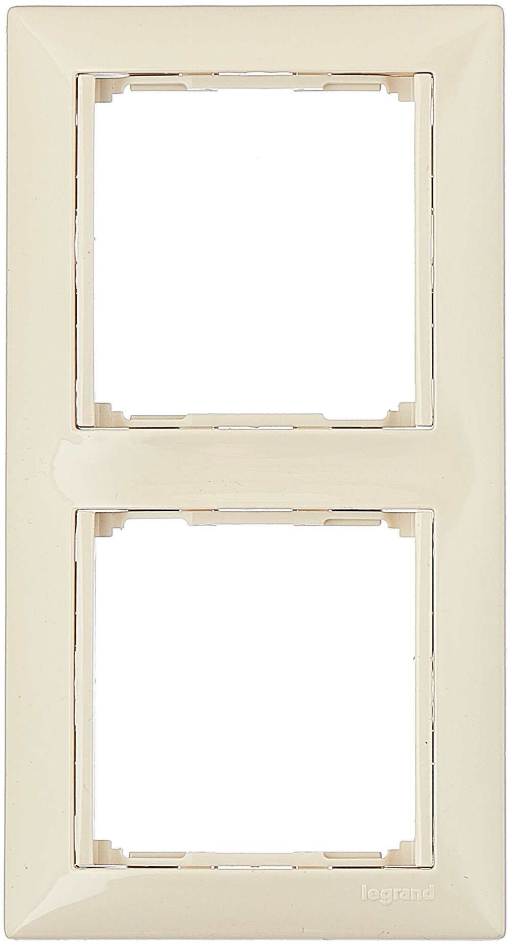 Рамка Legrand Valena 2 поста горизонтальный монтаж слоновая кость Leg 774352 - 2 шт