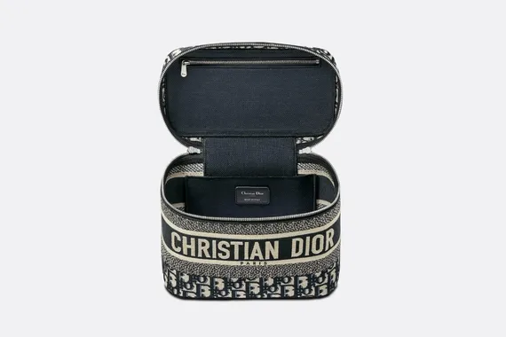 Косметичка Dior Diortravel темно-синий
