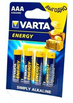 Элемент питания Varta LR03 BL/4 Longlife (комплект 4 шт)