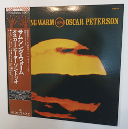 Винтажная виниловая пластинка LP Oscar Peterson Something Warm (Japan 1977)