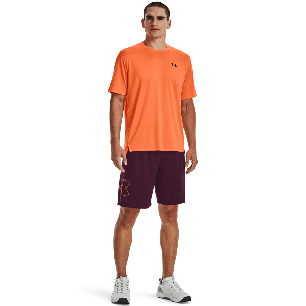 Мужское теннисное поло Under Armour Tech Vent T-Shirt Men - Orange