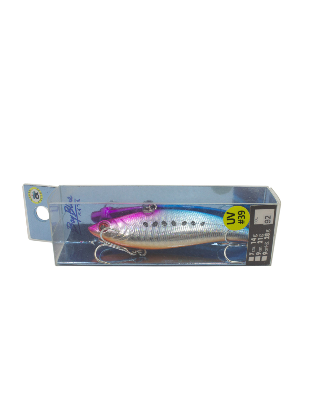 Раттлин Grows Culture Bay Blue 70/ 70мм, 14гр, цвет UV#39 на щуку, окуня, судака