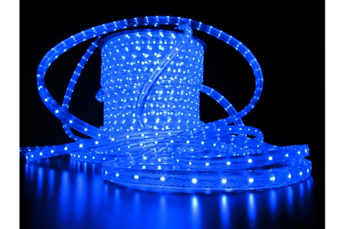 LED-XF-2W-100М-240V синий, 11*18  (2м)