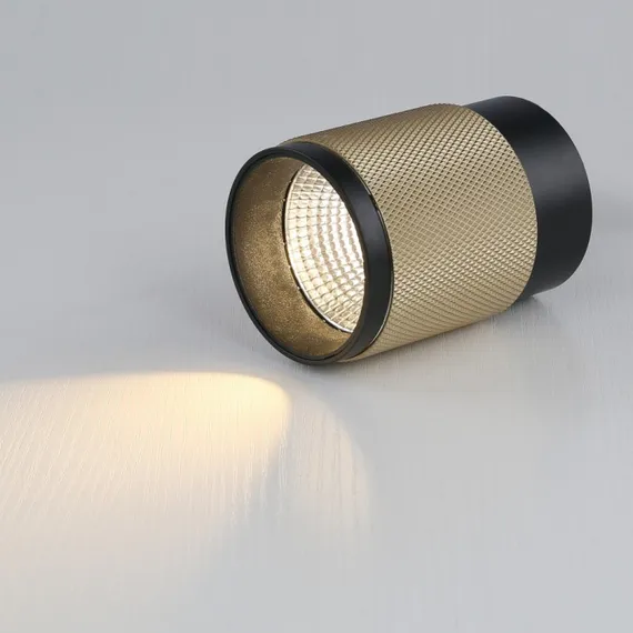 Точечный светильник Delta 1955-10W-3000K-36 BK+BR iLedex