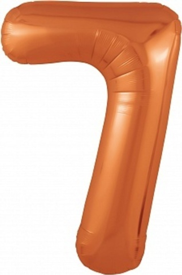Р Цифра 7 Slim Папайя (40''/102 см)
