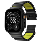 Ремешок Nomad Stratos Band FKM для Apple Watch 45/46/49 мм Black Titanium Volt