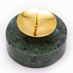 Подсвечник из змеевика