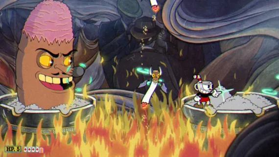 Cuphead (Nintendo Switch, Новый, Русские субтитры)