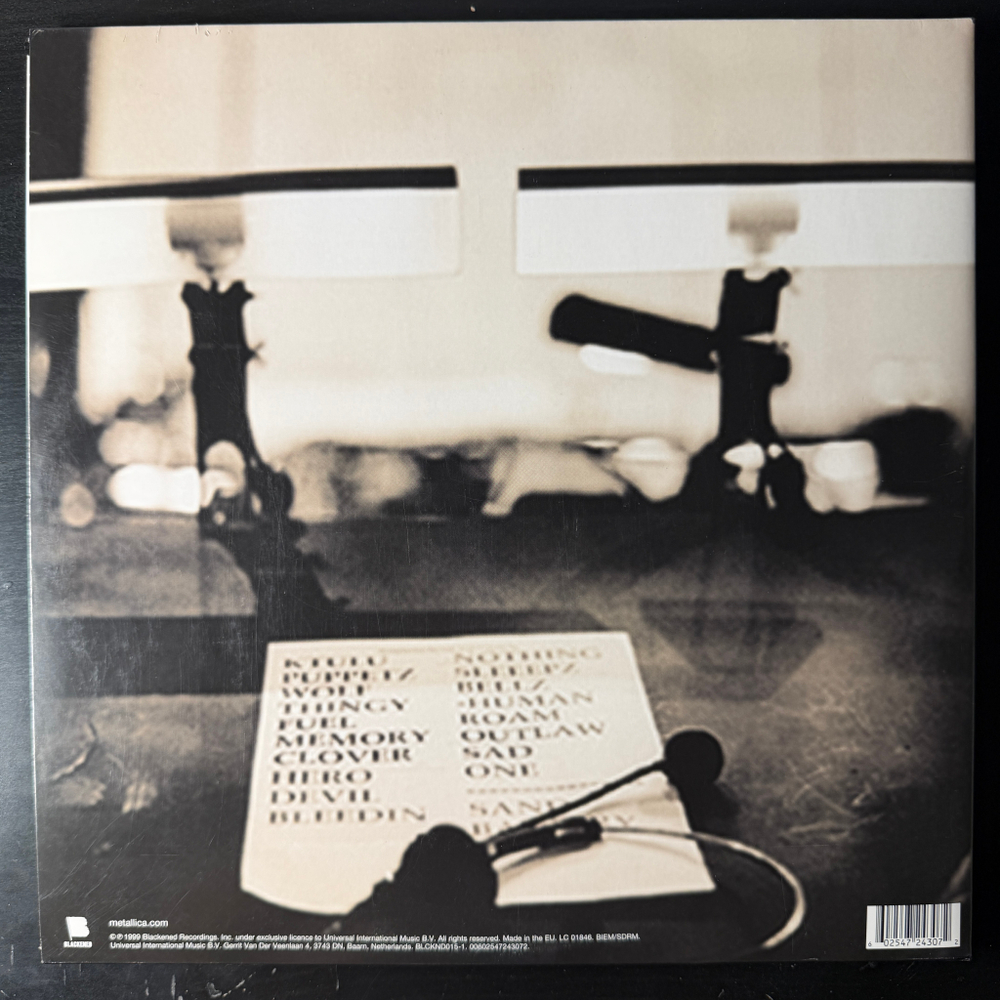 Metallica With Michael Kamen Conducting The San Francisco Symphony Orchestra ‎– S&M 3LP (Европа 2015г.)