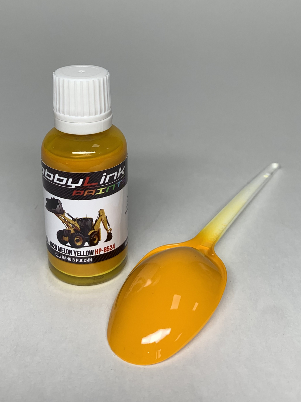 Краска лаковая HobbyLink RAL-1028 Melon Yellow HP-8524