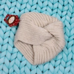 Повязка на голову теплая «Winter Turban», микс 6 цветов, 22*19см (Подвес Кокетка - Зима)