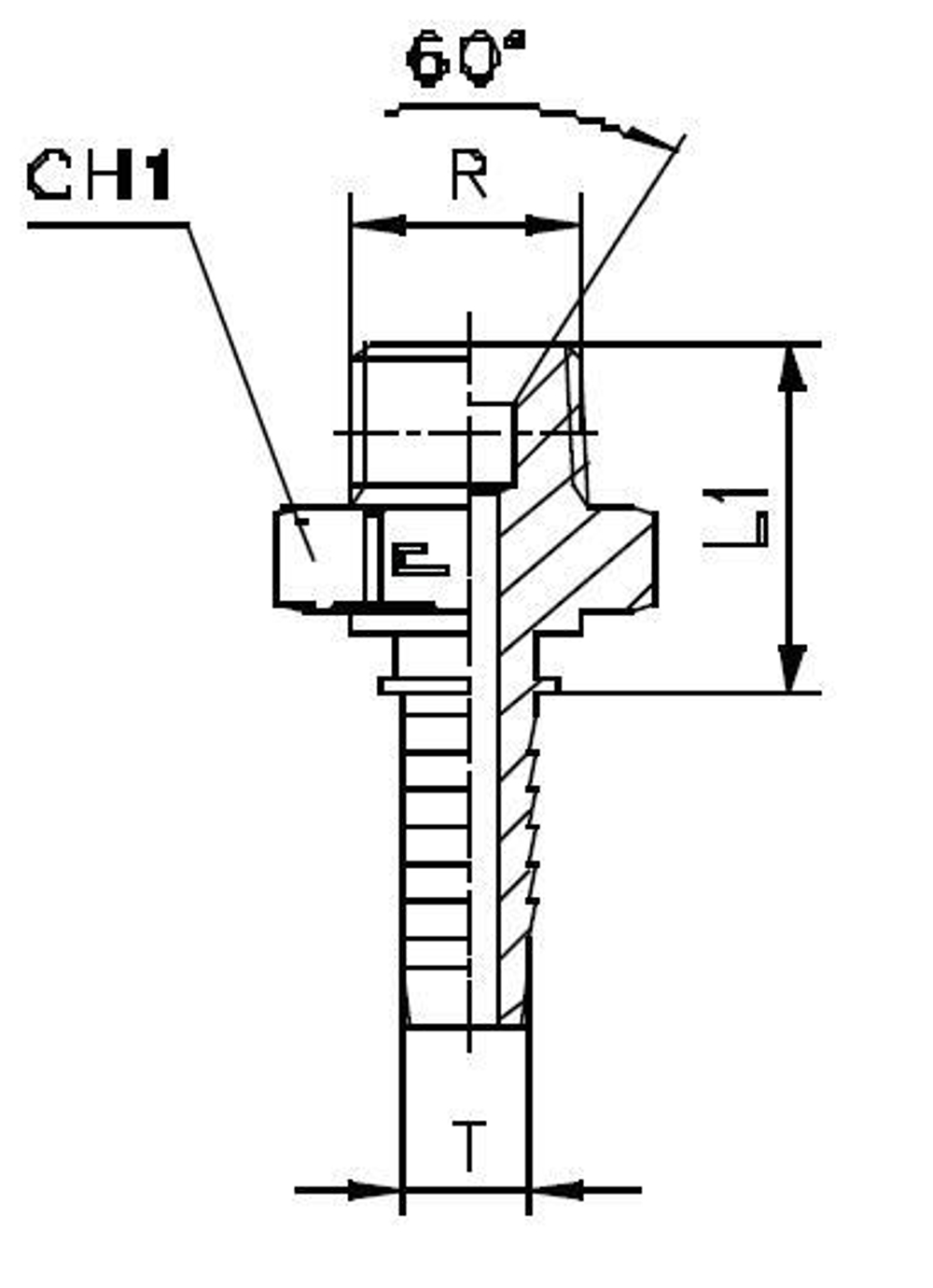 Фитинг DN 20 BSP (Ш) 1