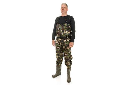 Вейдерсы HIGASHI Waterskin Camo pvc w/felt boot (войлочная подошва) XXXL