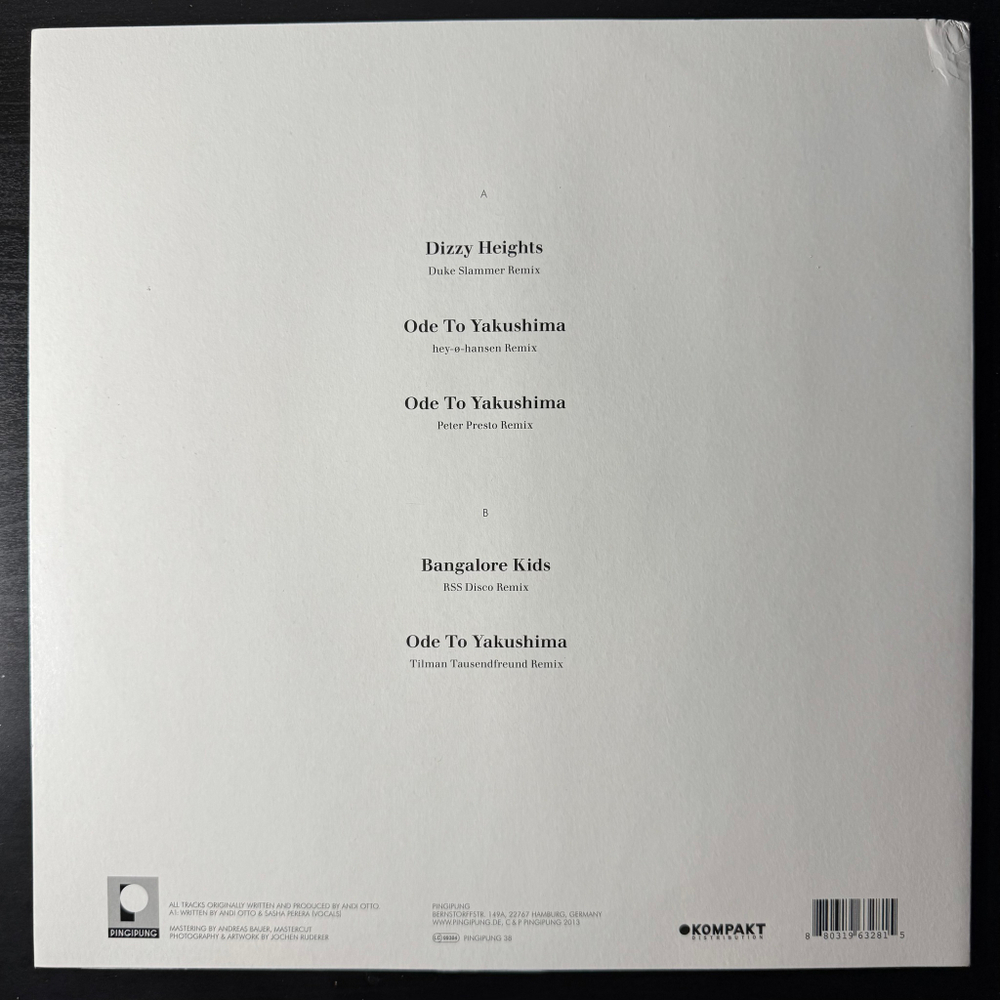 Виниловая пластинка Springintgut ‎– Where We Need No Map Remixes EP
