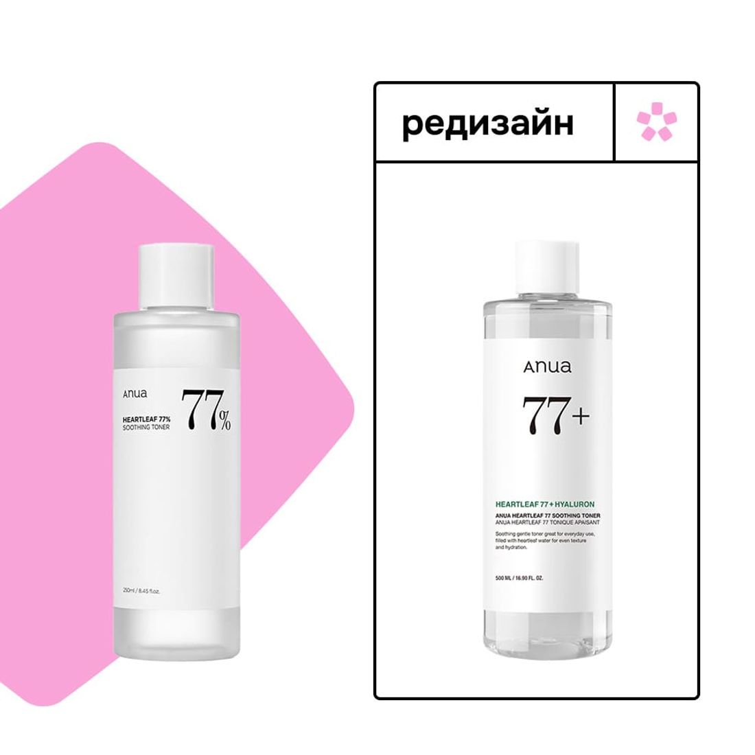 Балансирующий тонер ANUA Heartleaf 77% Soothing Toner 250 мл