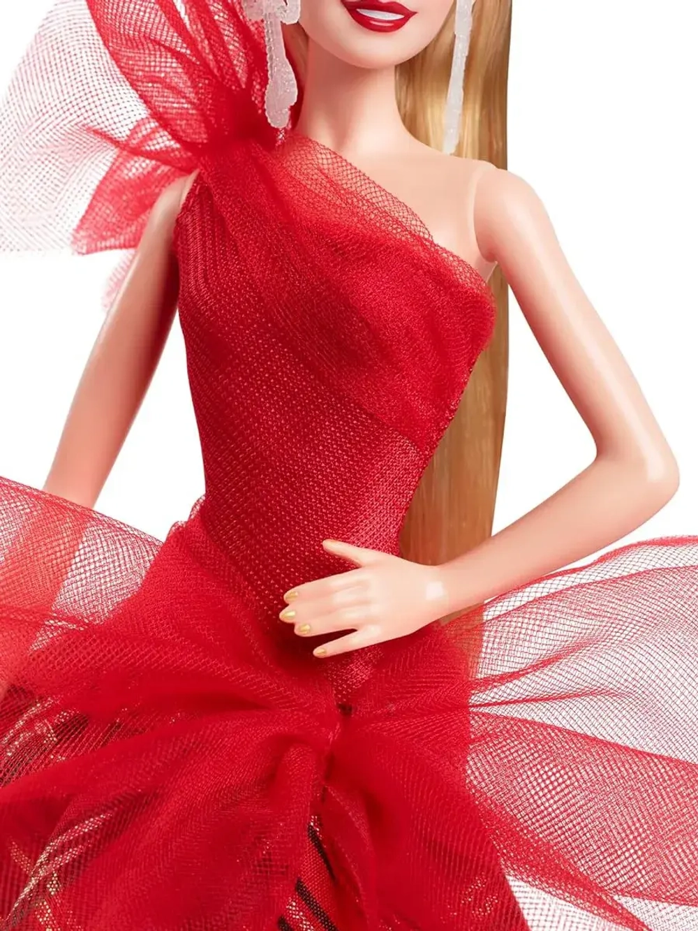 Кукла Барби коллекционная Лукс Looks 2024 Holiday HRM61