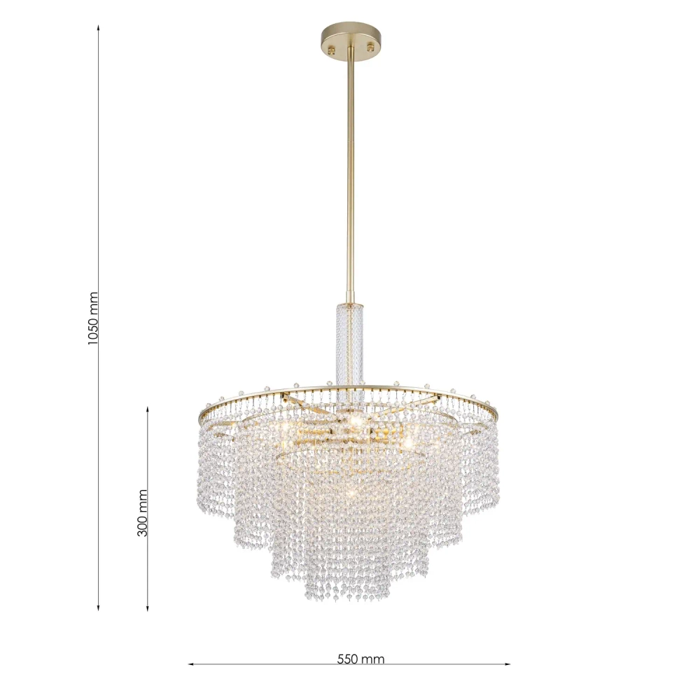 Подвесная люстра Favourite Fringe 4762-7P