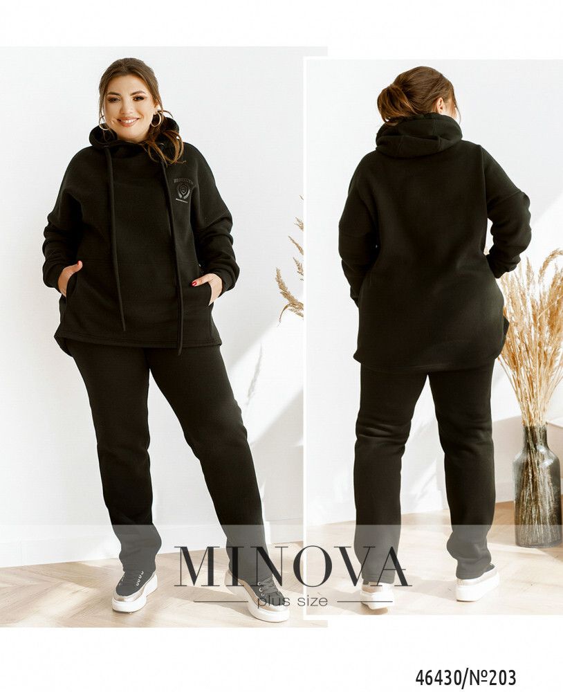 Костюм 203-Черный Minova Костюм 203-Черный Minova
