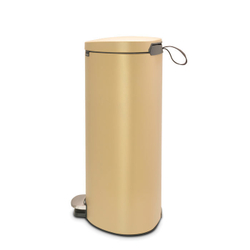 Мусорный бак с педалью 40л FB Brabantia Минерально-золотой